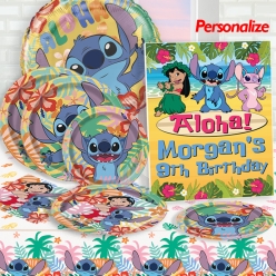*Lilo and Stitch Tropical Supersaver PERSONALIZED Party for 16